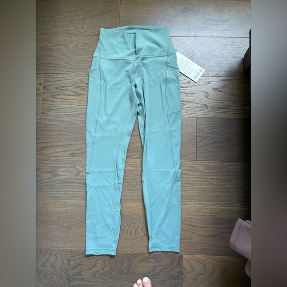 Lululemon Align High Rise Pant with Pockets 25" Tidewater Teal - Picture 7 of 7